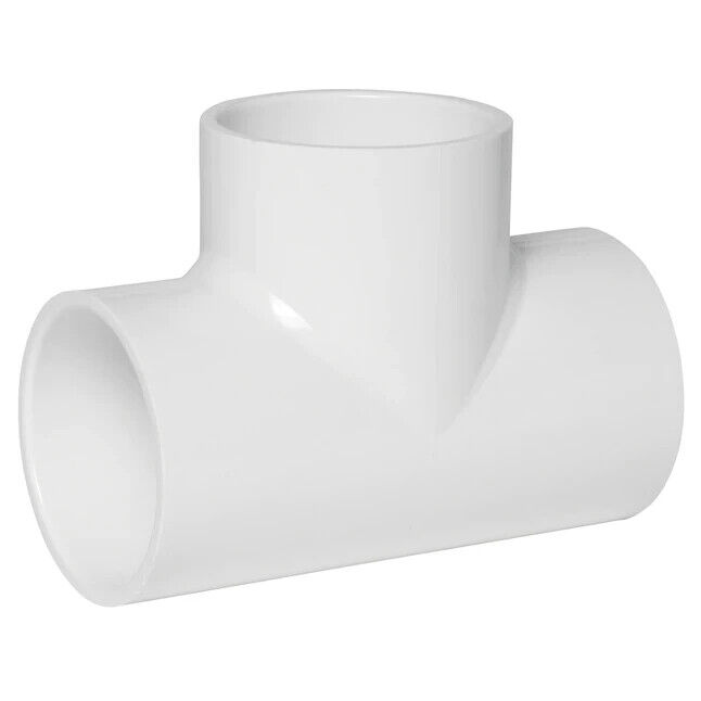 1″ Sch 40 PVC Tee **HUGE BULK DISCOUNTS** (Spears / Lasco – 401-010)
