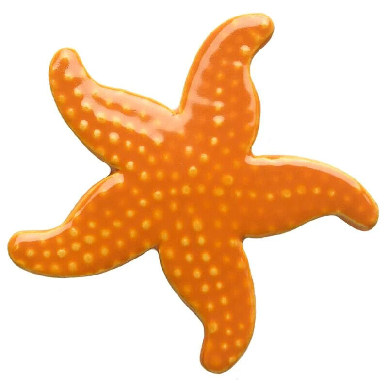 STARFISH 5″ ORANGE (CUSTOM MOSAICS INC – 102OR)